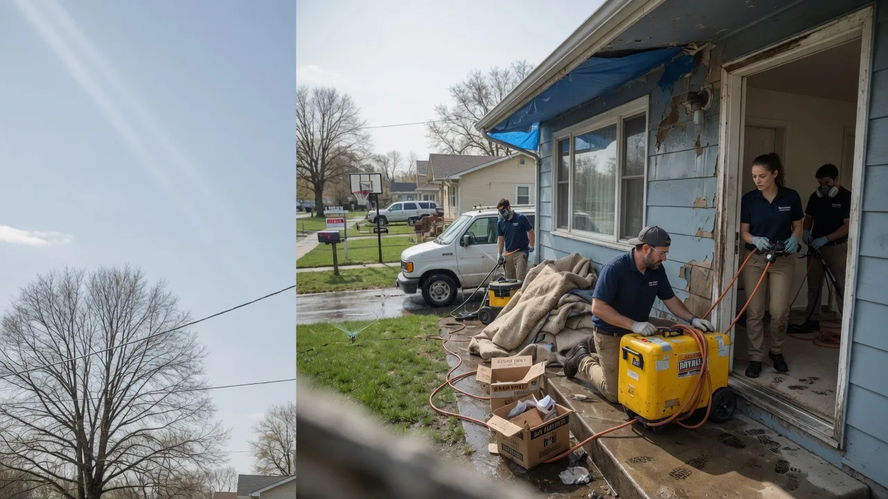Basement Flood Cleanup in Rutherford, NJ near me